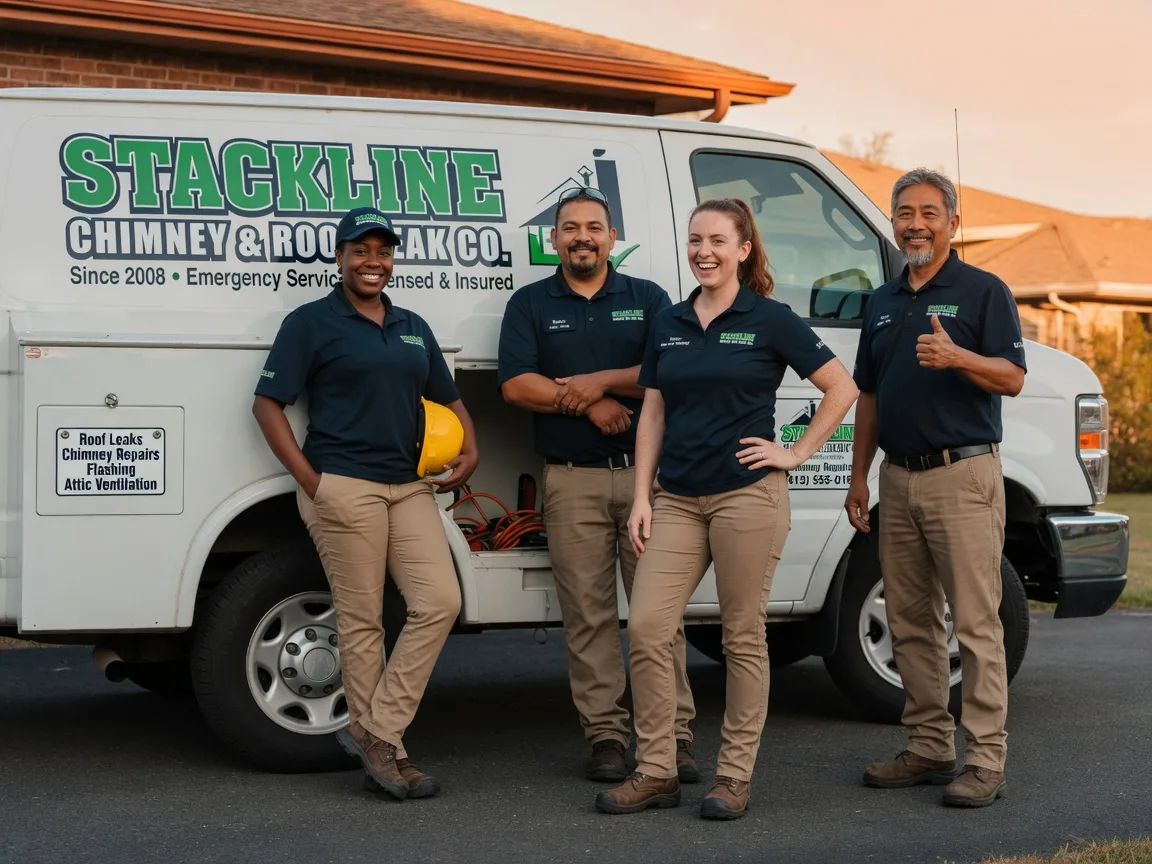 Chimney flashing repair company in Bland, MO